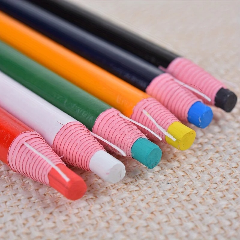 Tailor Chalk Marker - [5 Sticks of Sewing Pencils] Handmade