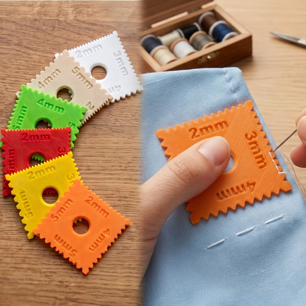 Textile Sewing Patterns - Sewing Guide Template Kit For Consistent