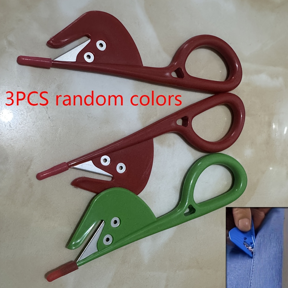 Tailor Chalk Marker - 3pcs Plastic Handle Craft Thread Cutter