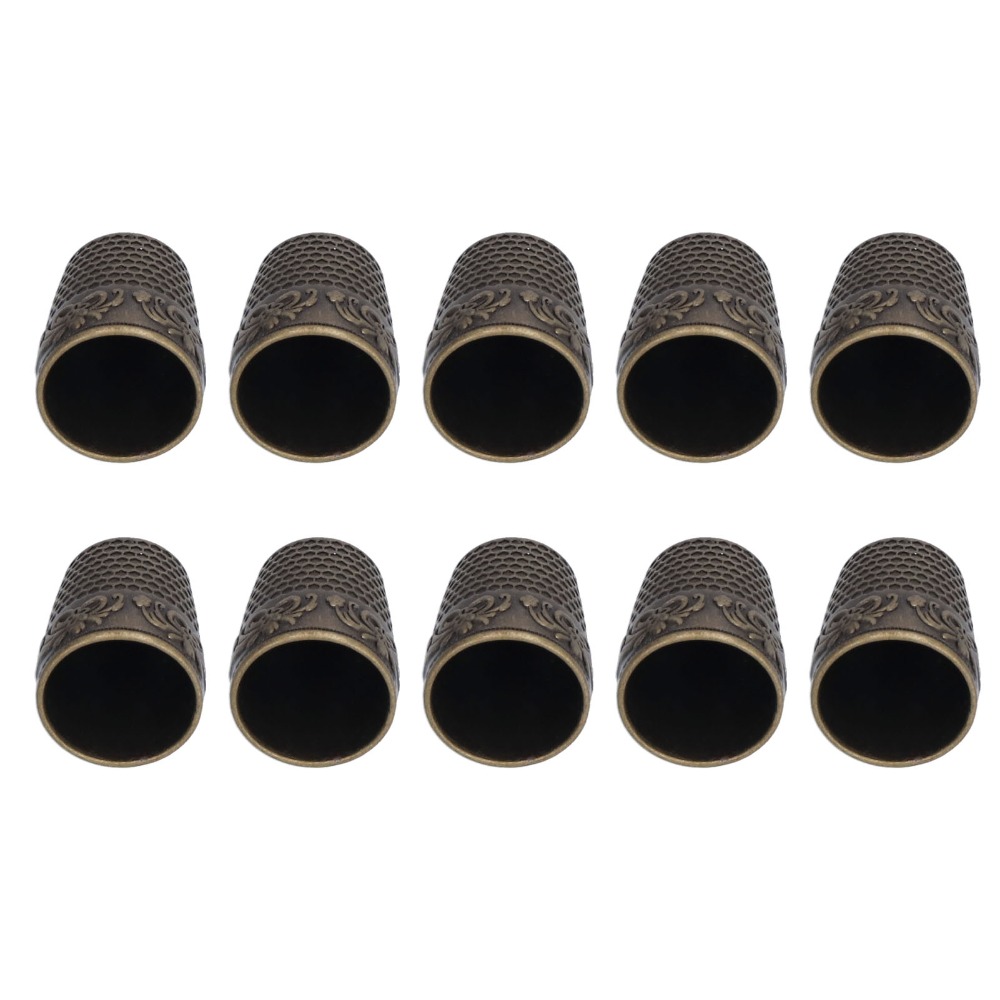 Sewing Thimble Metal - 10pcs Metal Thimbles Sewing Thimbles Vintage