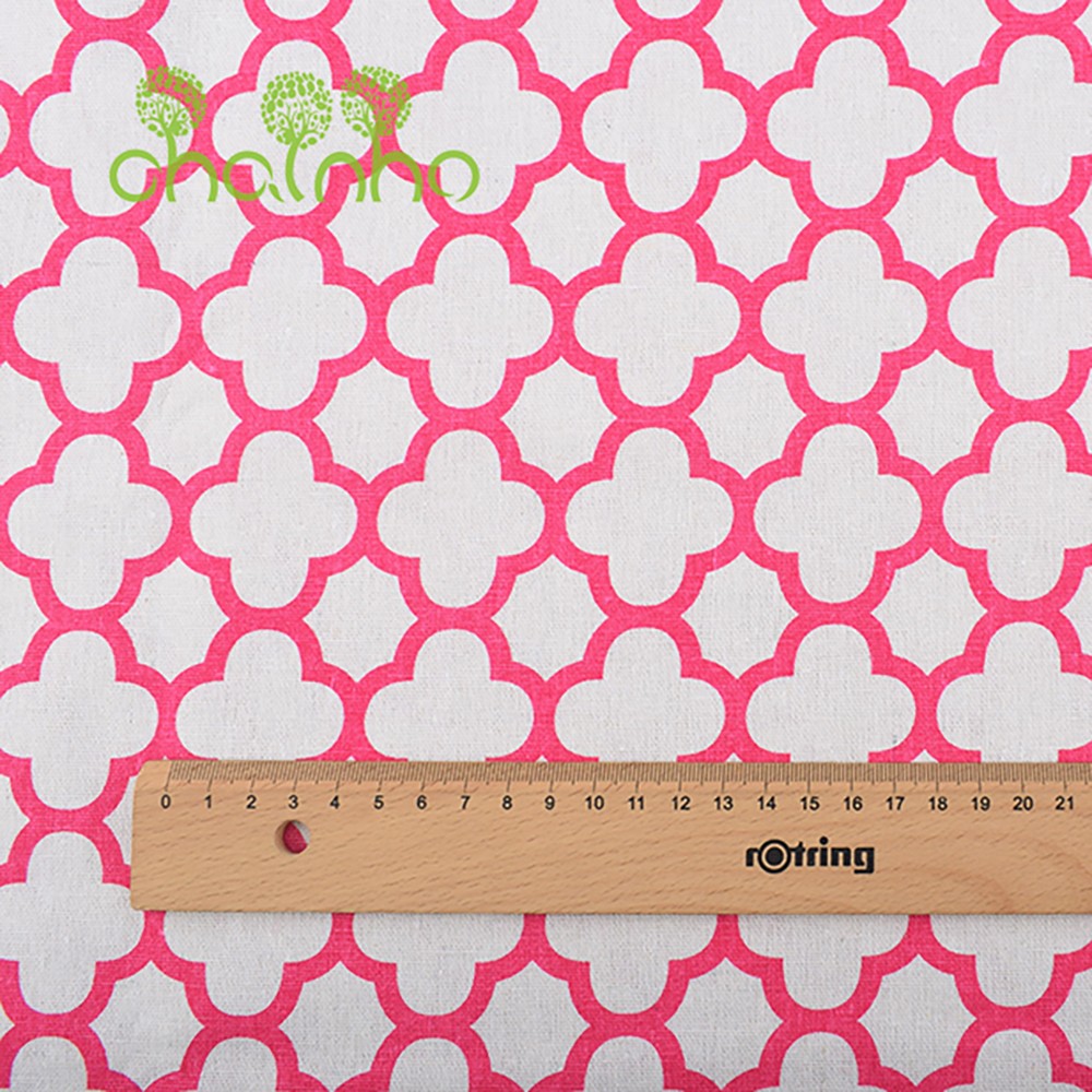 Chainho,Printed Cotton Linen F - Sewing Geotextile Fabric ulasan dan harga