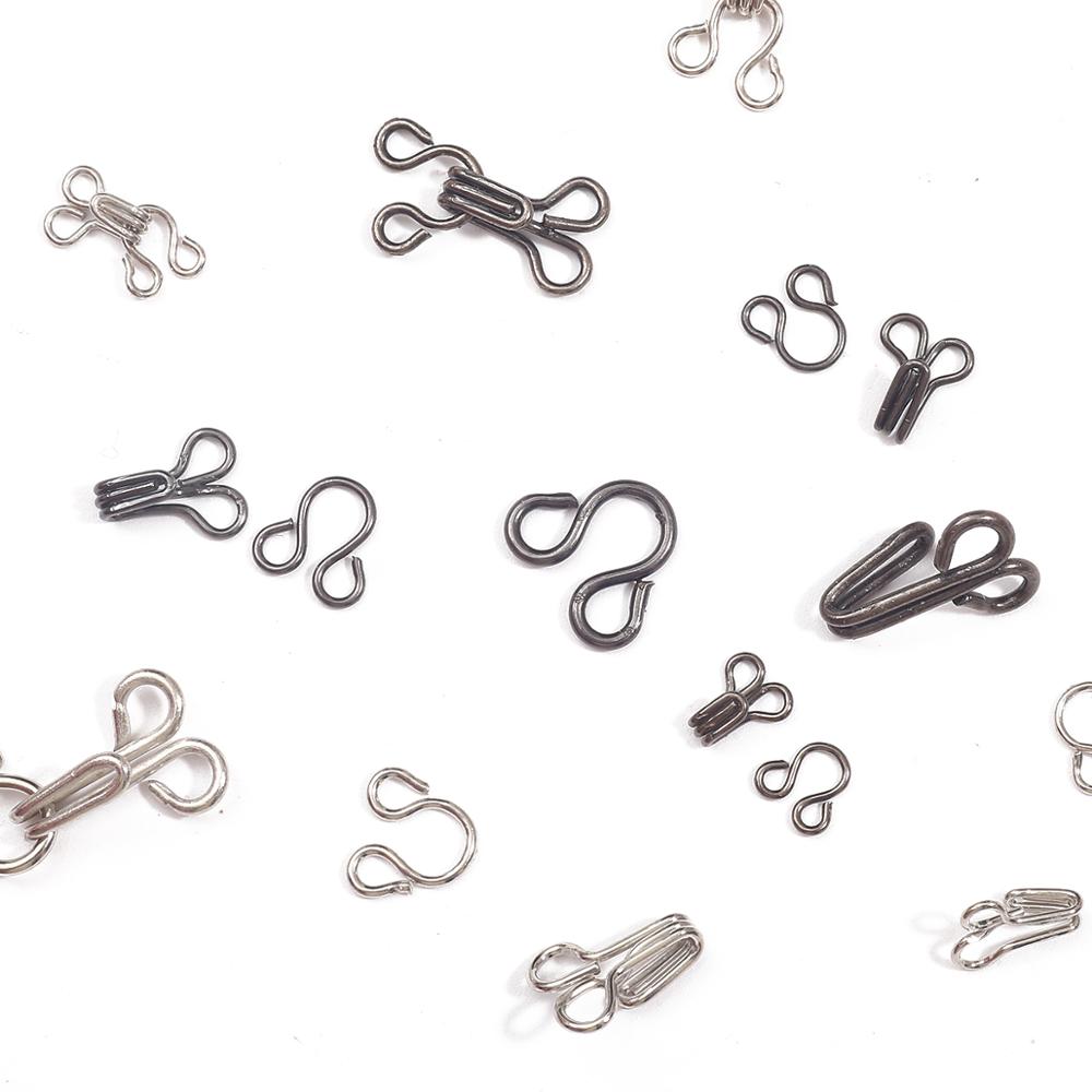 48Pcs  Metal Buckle Button Shi - Hook Eye Fastener ulasan dan harga