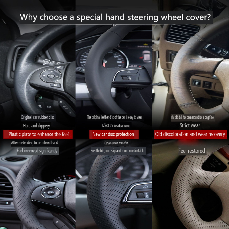 Hand Stitched Steering Wheel C - Sewing Gt ulasan dan harga