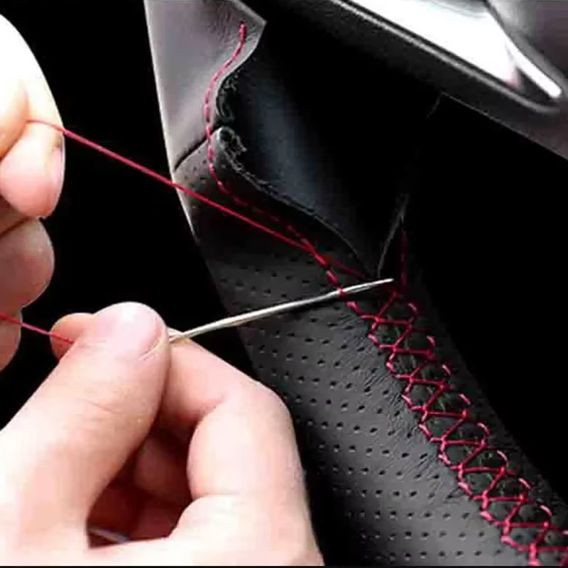 Hand Stitched Steering Wheel C - Sewing Gt ulasan dan harga
