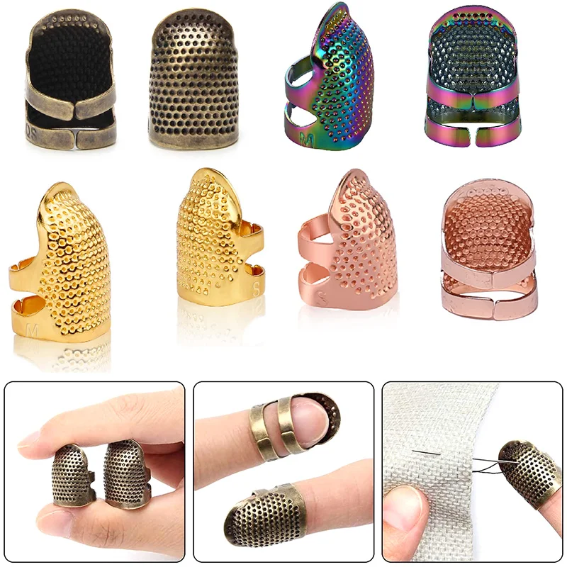 1-3PCS Sewing Thimble Hand-Wor - Sewing Thimble Metal ulasan dan harga