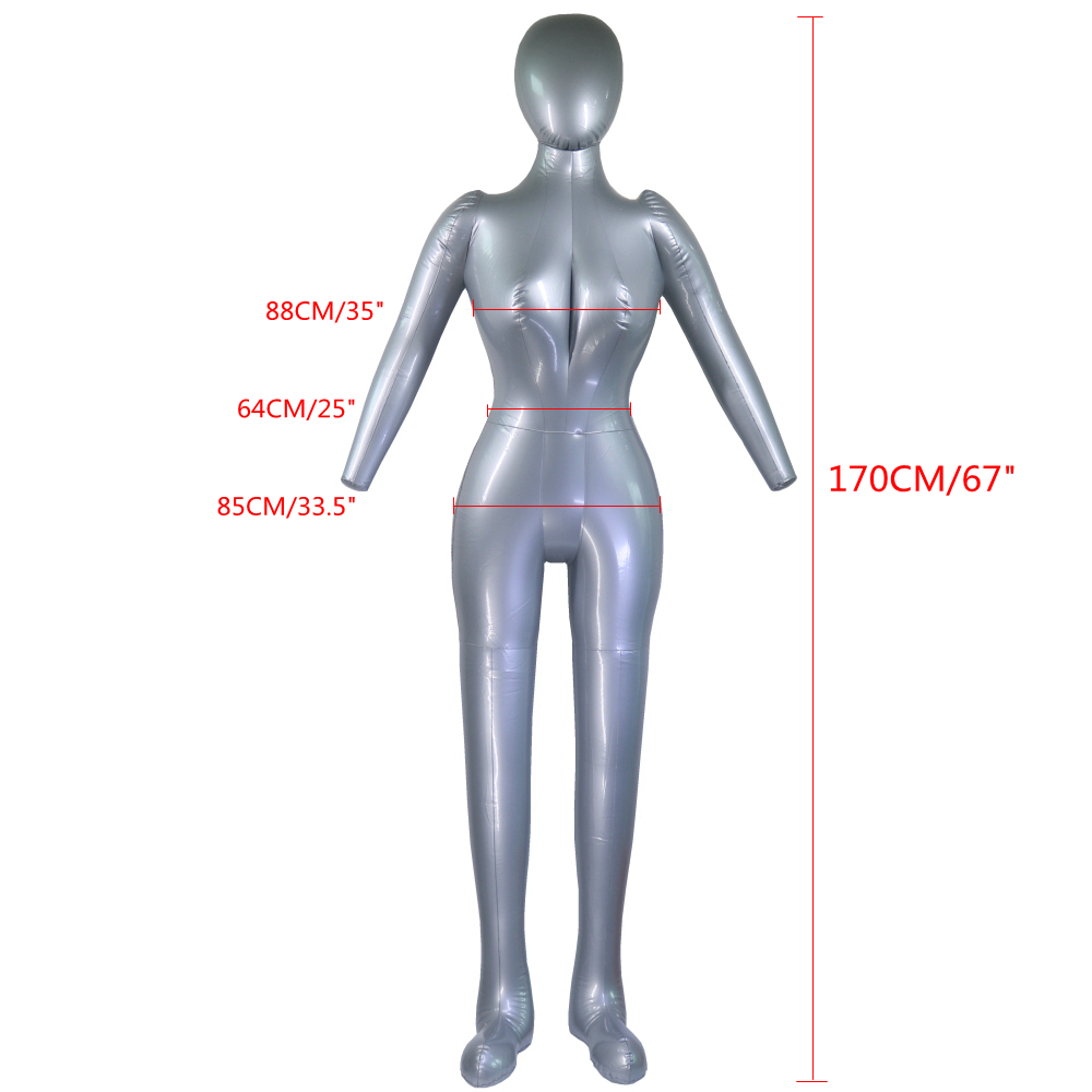 Inflatable Full Body Female Mo - Dress Form Mannequin ulasan dan harga