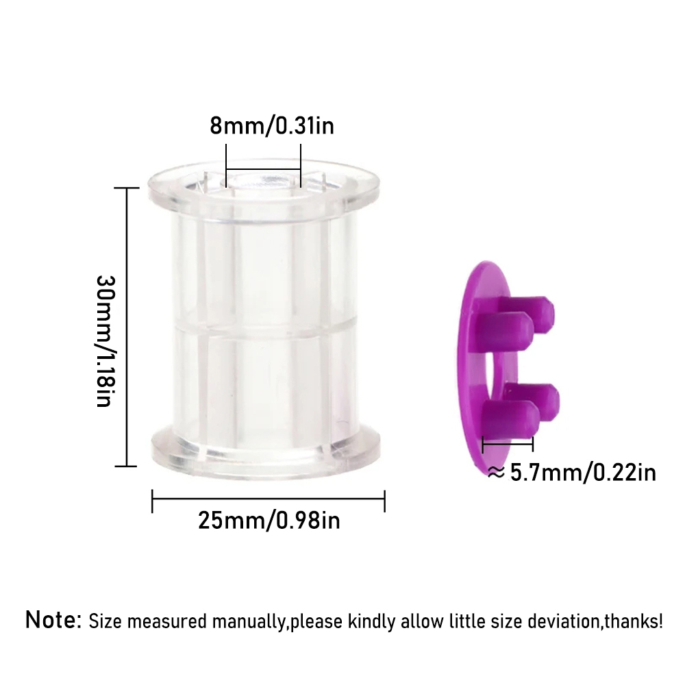 4PCS/9PCS Empty Standard Bobbi - Thread Bobbins Empty ulasan dan harga