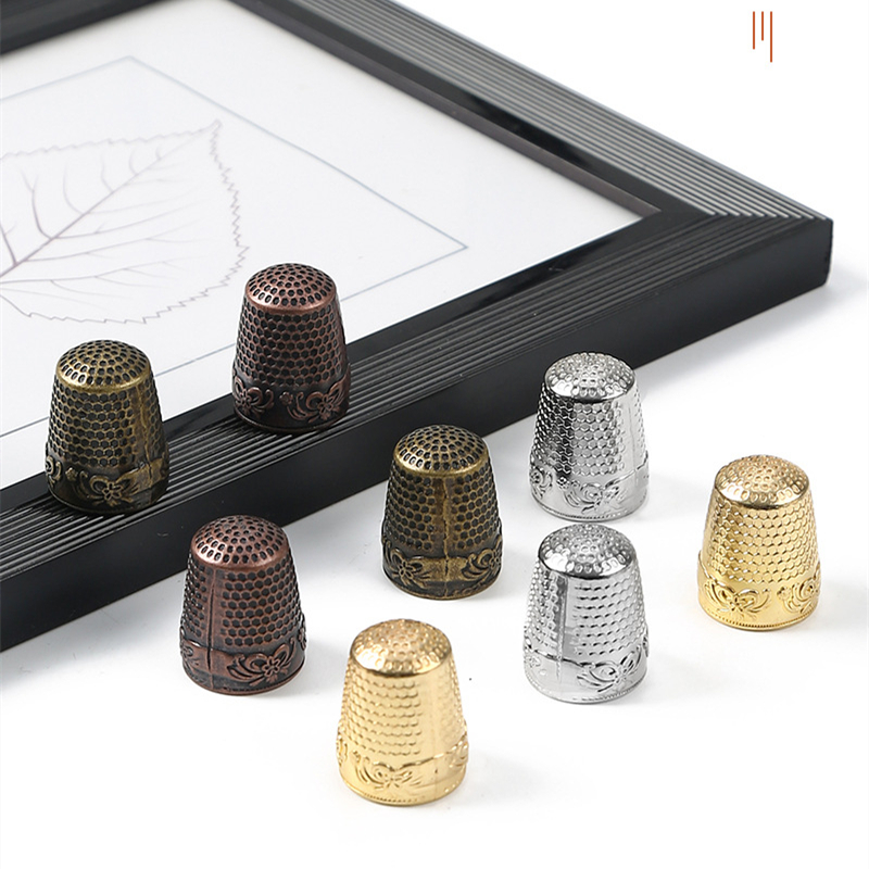 Retro Finger Protector Antique - Sewing Thimble Metal ulasan dan harga