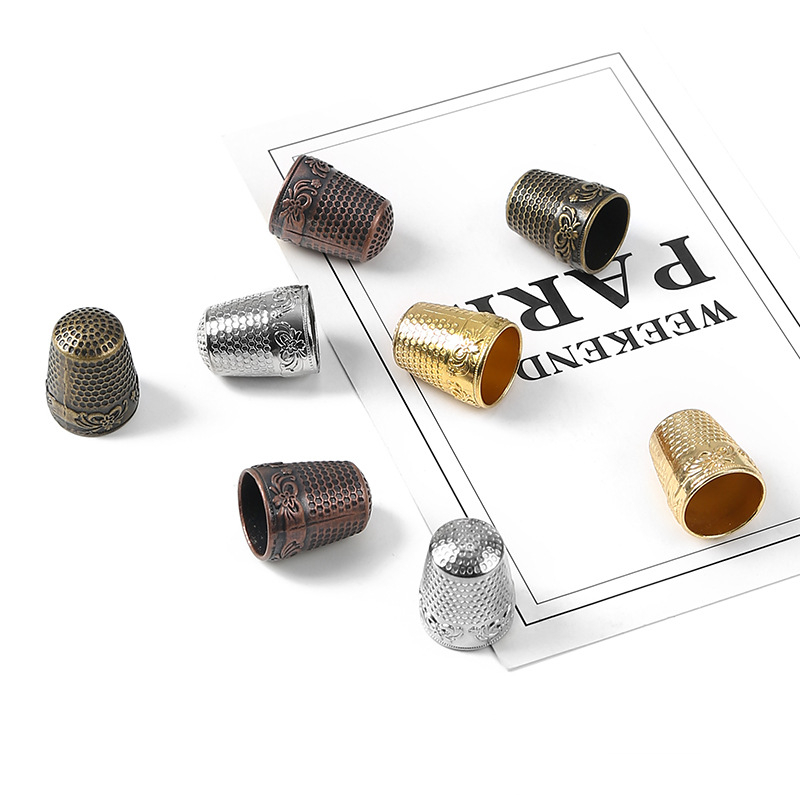 Retro Finger Protector Antique - Sewing Thimble Metal ulasan dan harga