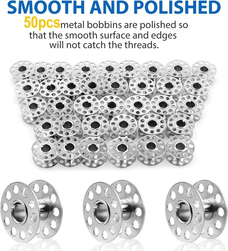 vvocci Empty Spool Stainless S - Thread Bobbins Empty ulasan dan harga