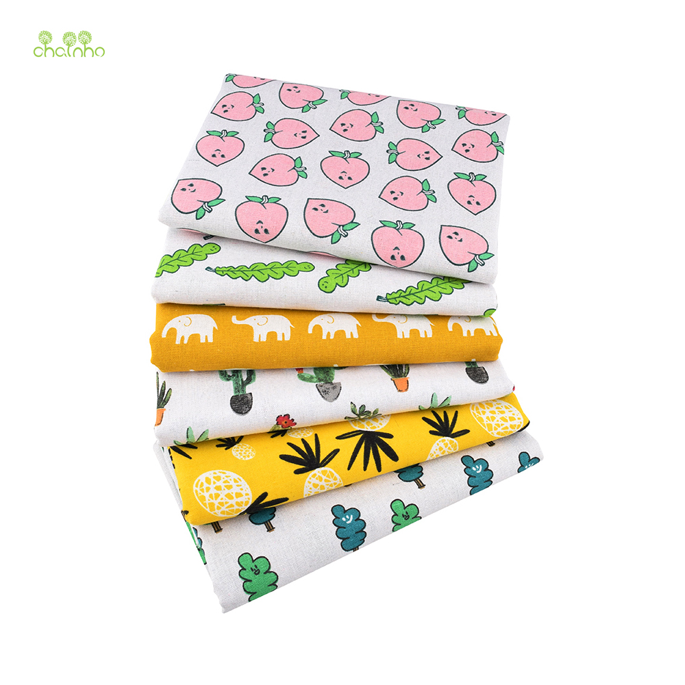 Chainho,Printed Cotton Linen F - Sewing Geotextile Fabric ulasan dan harga