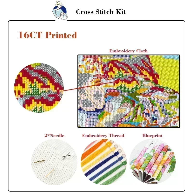 Joy Sunday Cross Stitch Kits S - Textile Sewing Patterns ulasan dan harga