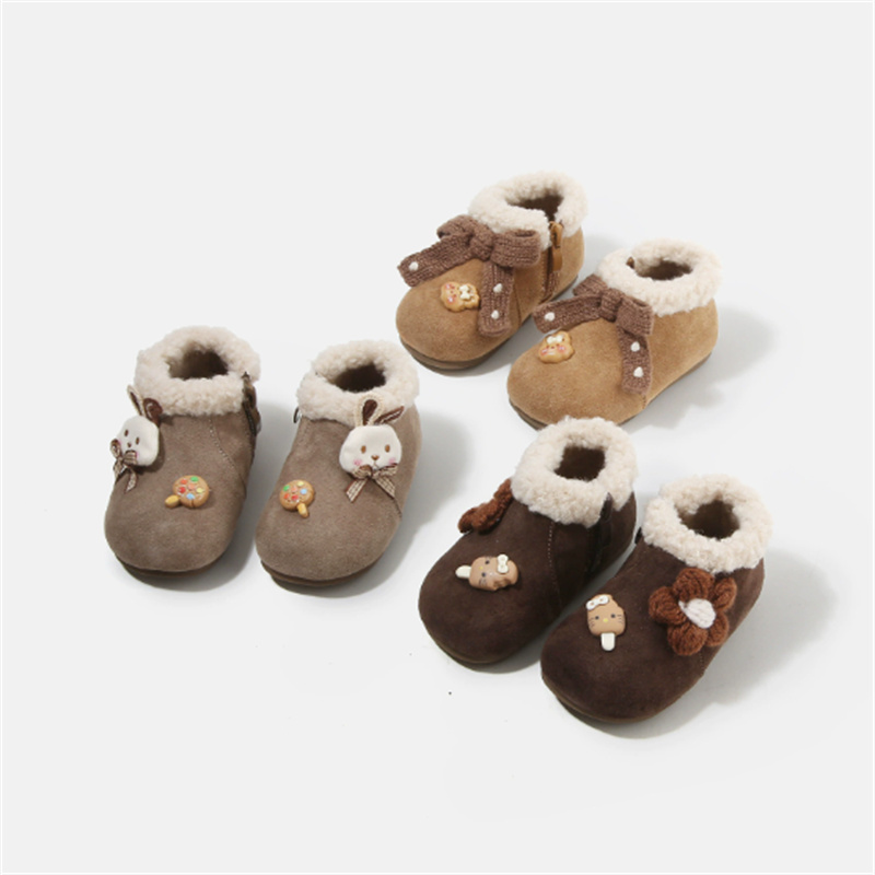 Winter New Baby Shoes Leather  - Sewing Gt ulasan dan harga