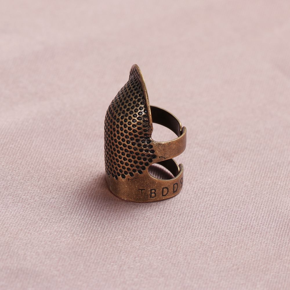 Home DIY Crafts Handworking Se - Sewing Thimble Metal ulasan dan harga