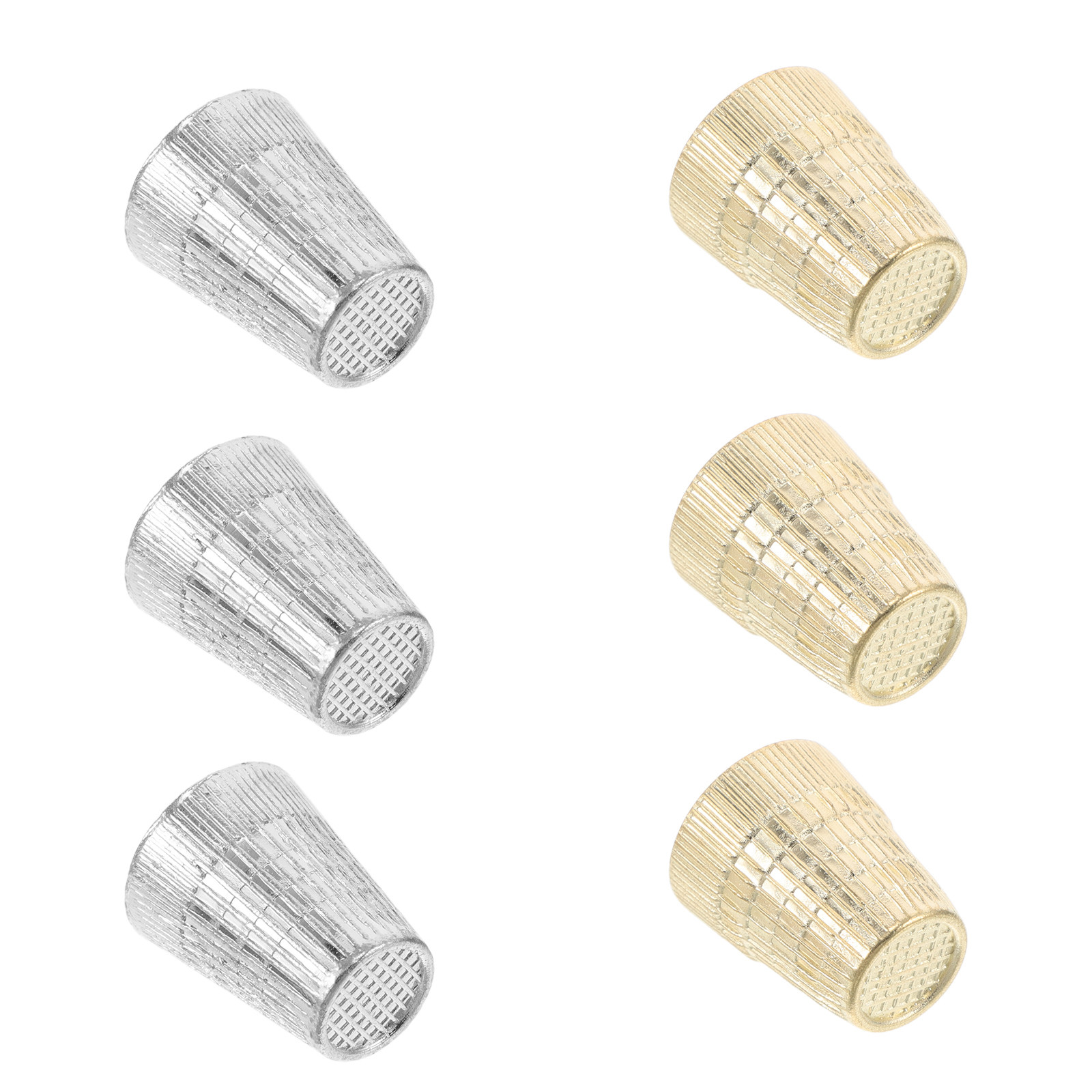 6Pcs Vintage Metal Sewing Thim - Sewing Thimble Metal ulasan dan harga