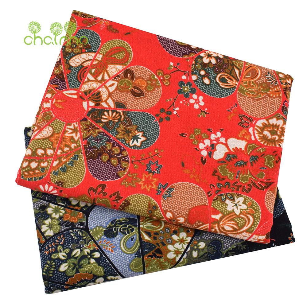 Chainho,Printed Cotton Linen F - Sewing Geotextile Fabric ulasan dan harga