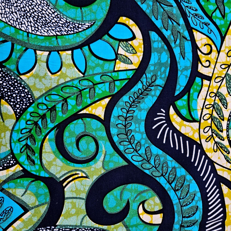 6Yards Long 46'' Wide African  - Sewing Batik Fabric ulasan dan harga