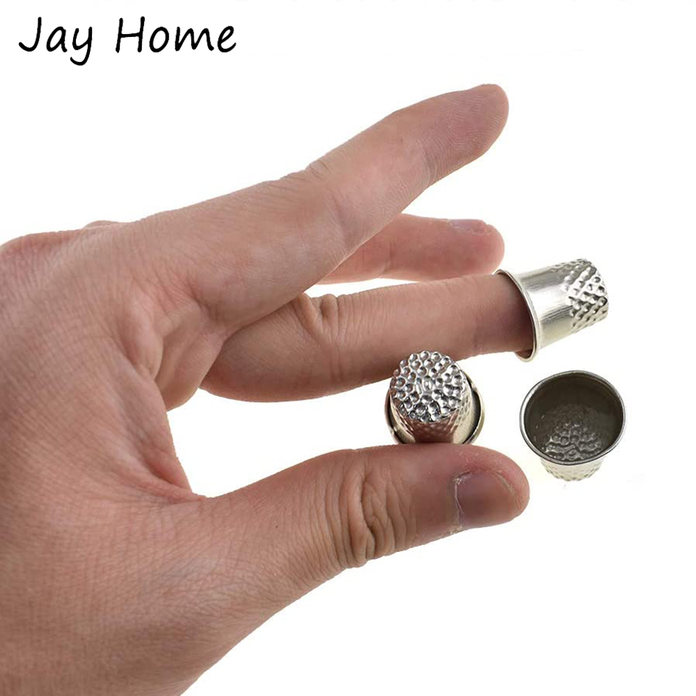 5/10Pcs Silver Sewing Thimbles - Sewing Thimble Metal ulasan dan harga