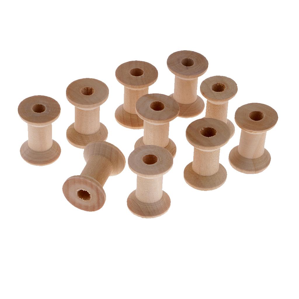 Wooden Empty Spool Thread Bobb - Thread Bobbins Empty ulasan dan harga