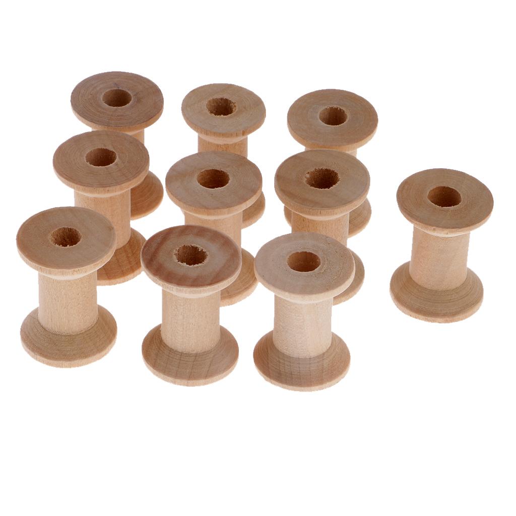 Wooden Empty Spool Thread Bobb - Thread Bobbins Empty ulasan dan harga