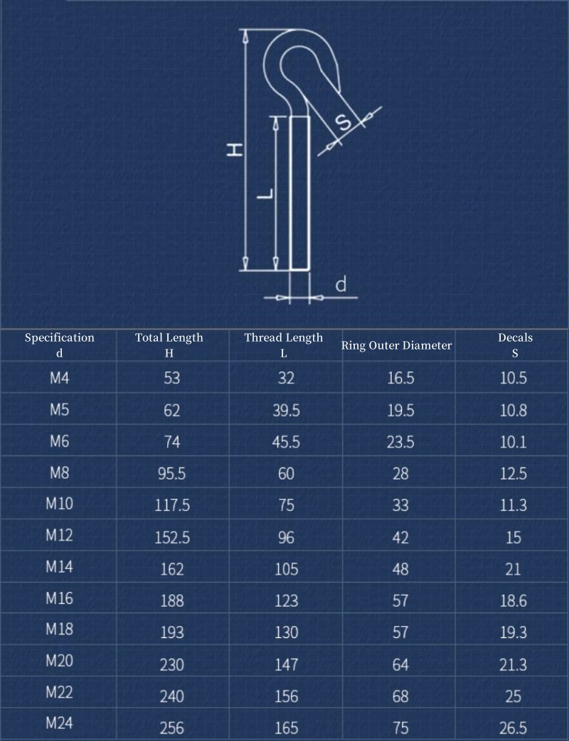 304 Stianless Steel Sheep Eye  - Hook Eye Fastener ulasan dan harga