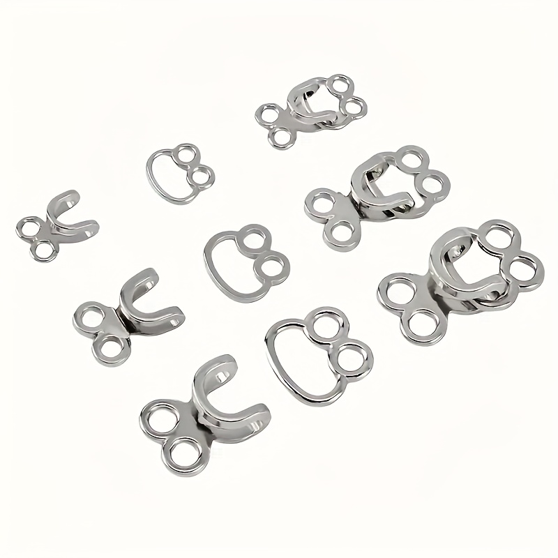 50sets Metal Alloy Invisible C - Hook Eye Fastener ulasan dan harga