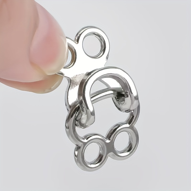 50sets Metal Alloy Invisible C - Hook Eye Fastener ulasan dan harga