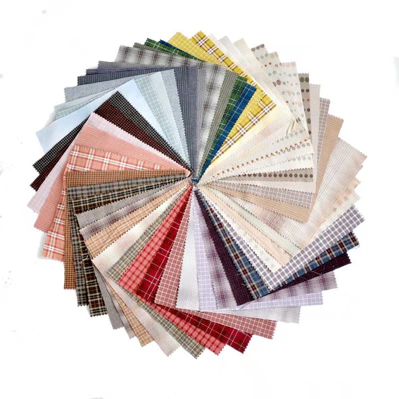 Japanese Yarn-dyed fabric hand - Sewing Geotextile Fabric ulasan dan harga