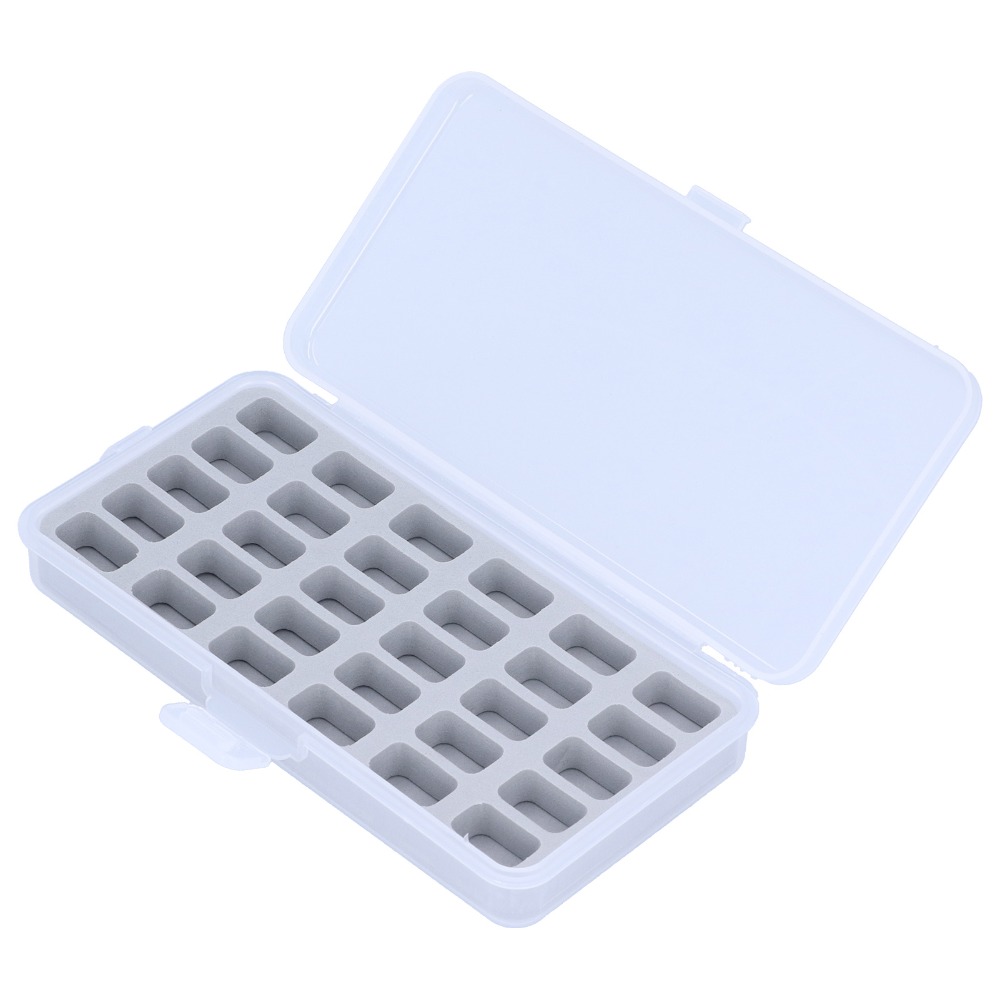 2pcs Transparent Plastic Bobbi - Thread Bobbins Empty ulasan dan harga