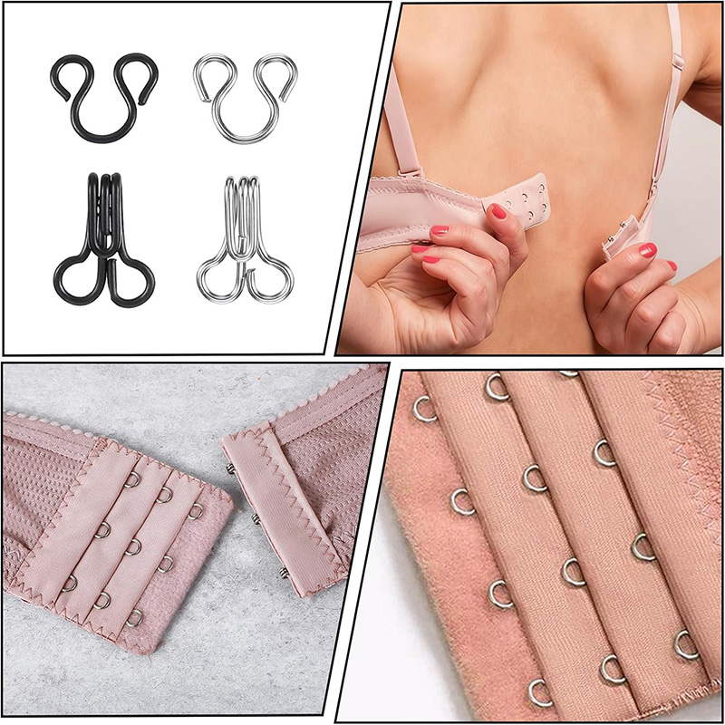 100 Pcs Sewing Hooks and Eyes  - Hook Eye Fastener ulasan dan harga