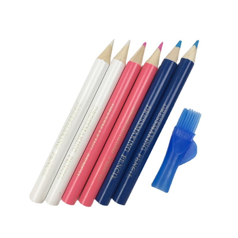 3/6pcs Water Soluble Fabric Pe - Tailor Chalk Marker ulasan dan harga