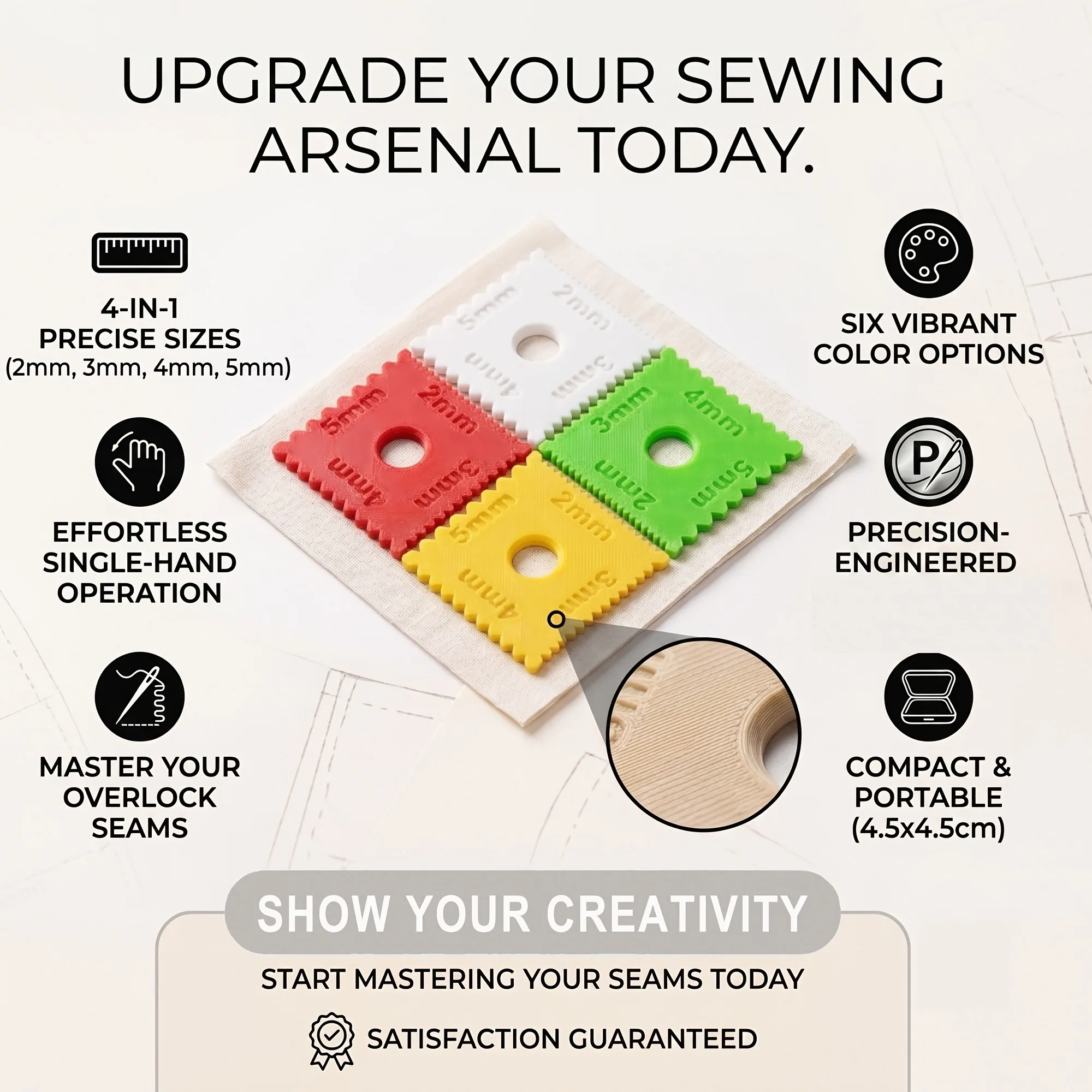 Sewing Guide Template Kit For  - Textile Sewing Patterns ulasan dan harga
