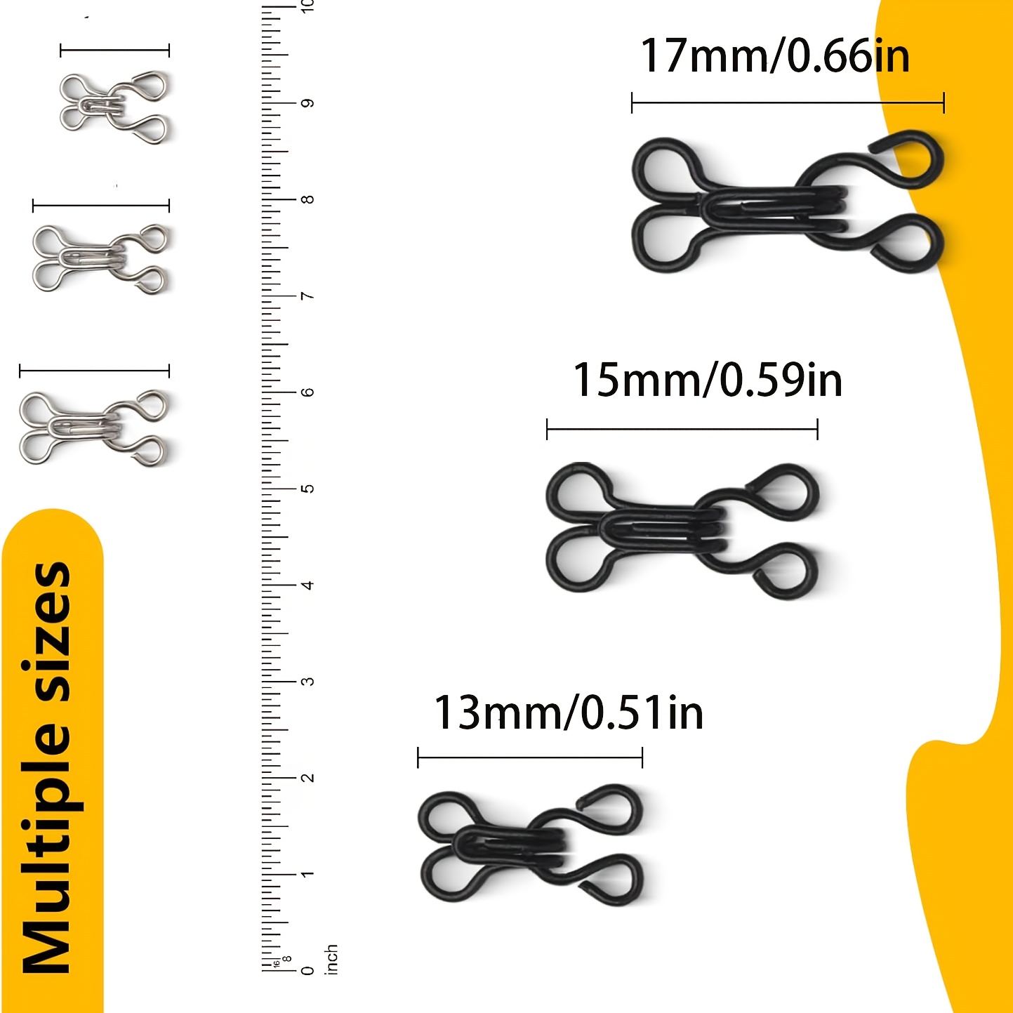 Invisible Collar Hooks and Eye - Hook Eye Fastener ulasan dan harga