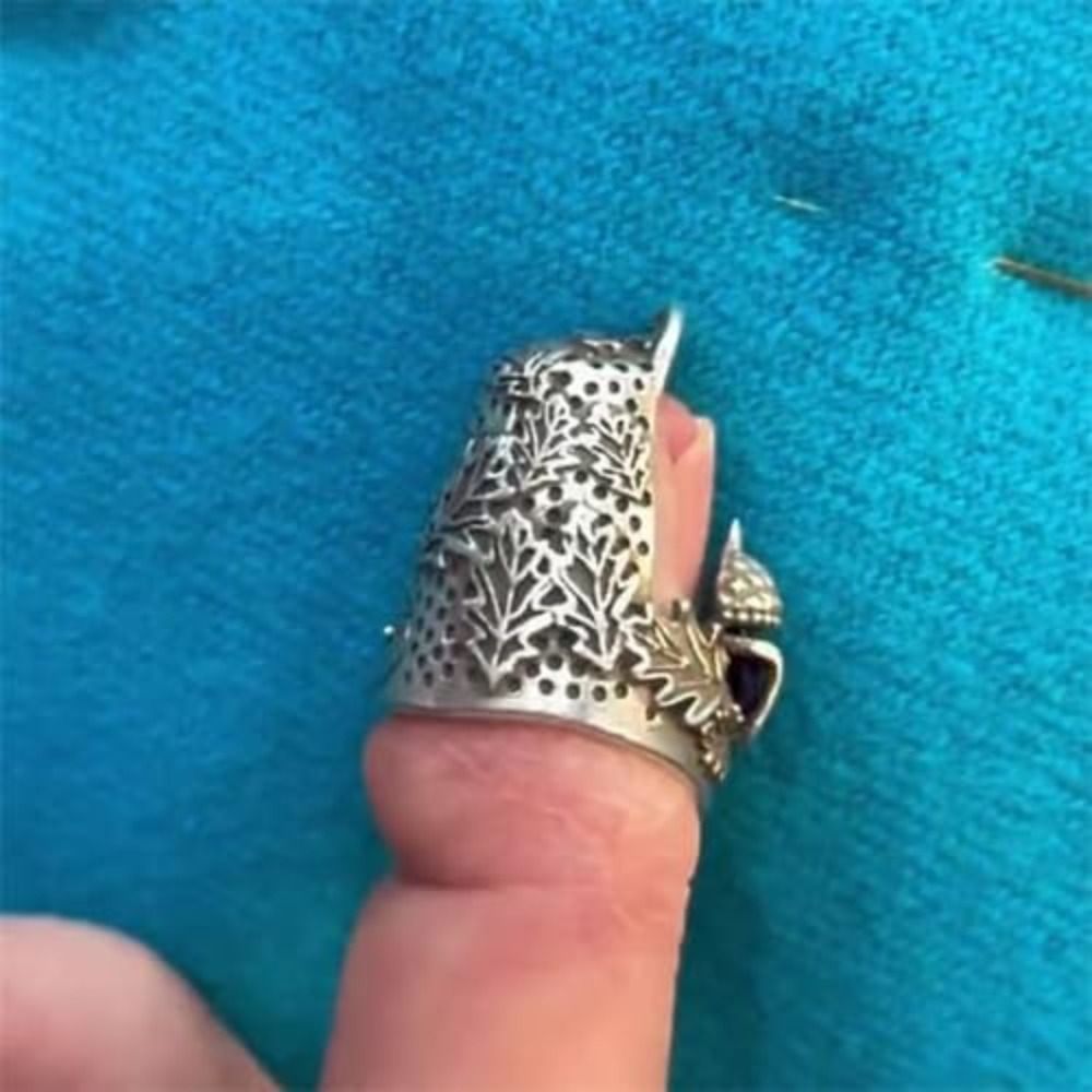 Metal Open Nail Acorn Thimble  - Sewing Thimble Metal ulasan dan harga