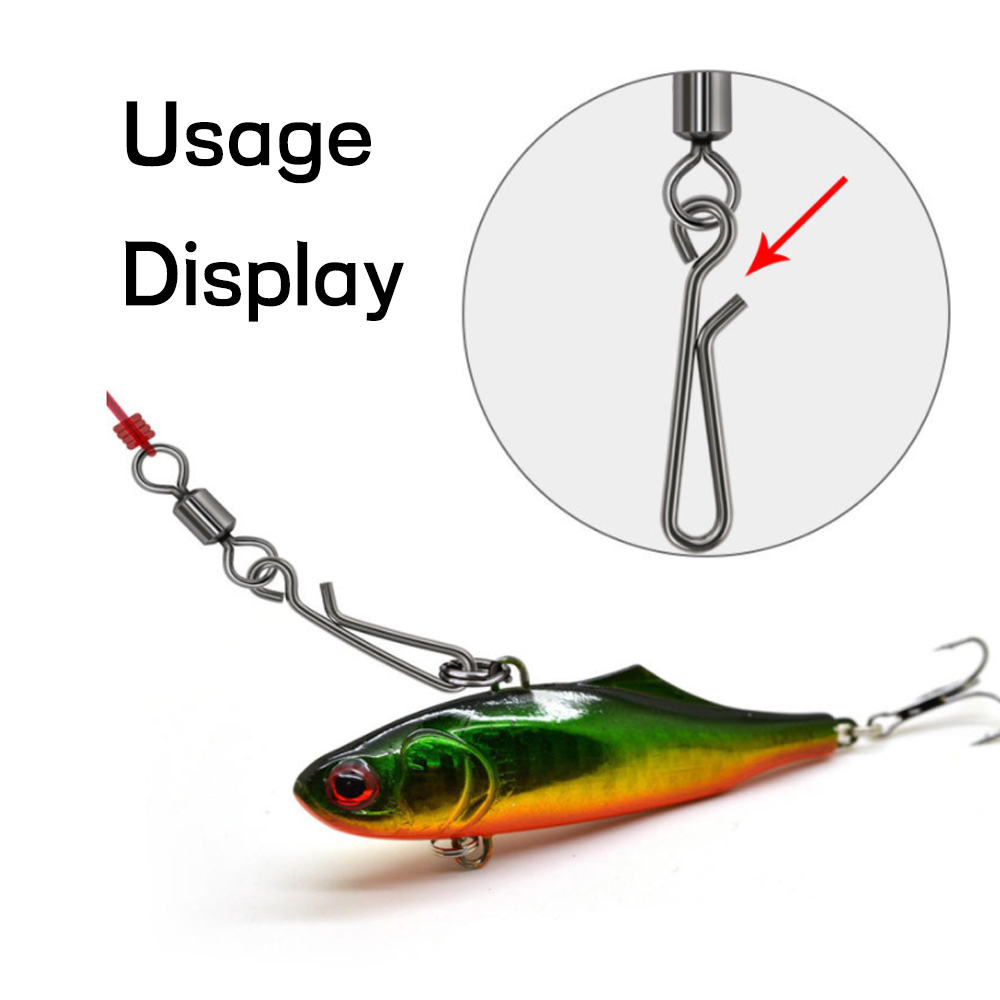 100pcs Saltwater Fishing Stain - Hook Eye Fastener ulasan dan harga