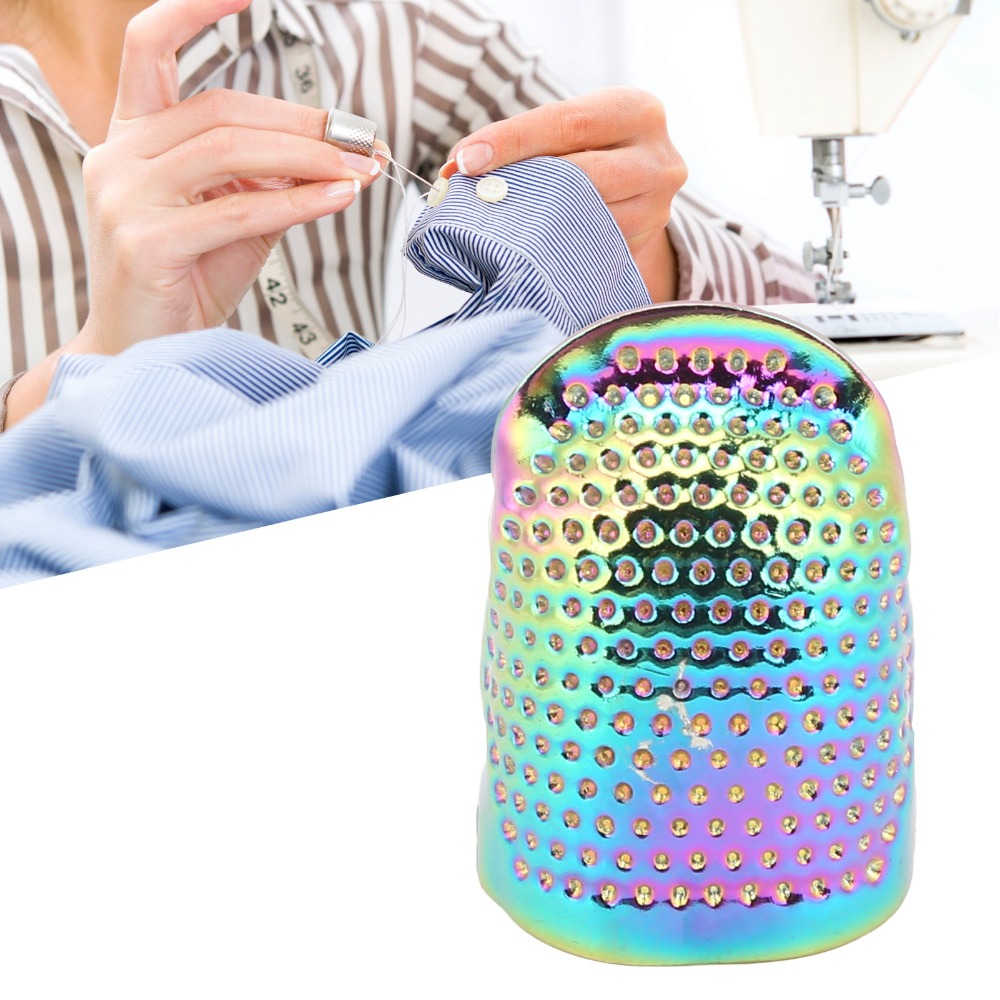 4Pcs Durable Brass Finger Prot - Sewing Thimble Metal ulasan dan harga