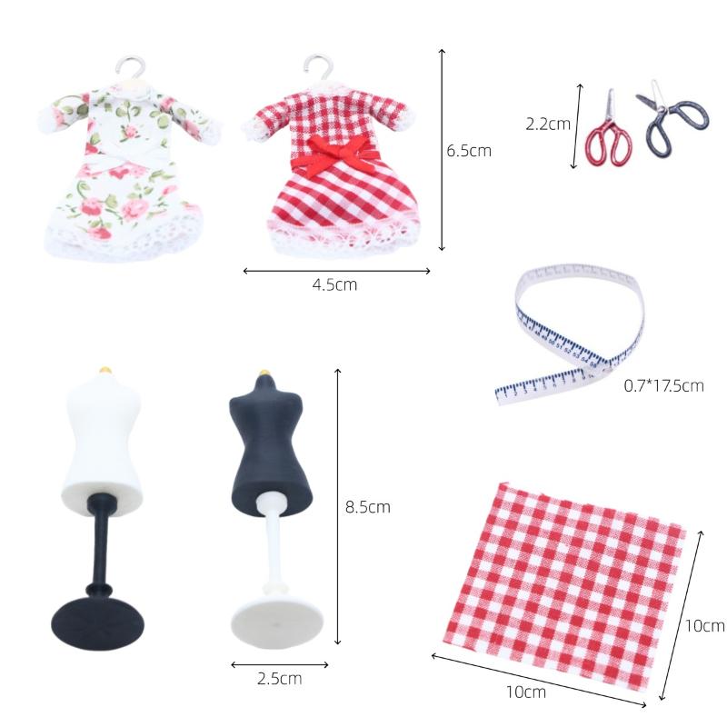 .Hot Sale-1Set 1/12 Scale Doll - Dress Form Mannequin ulasan dan harga