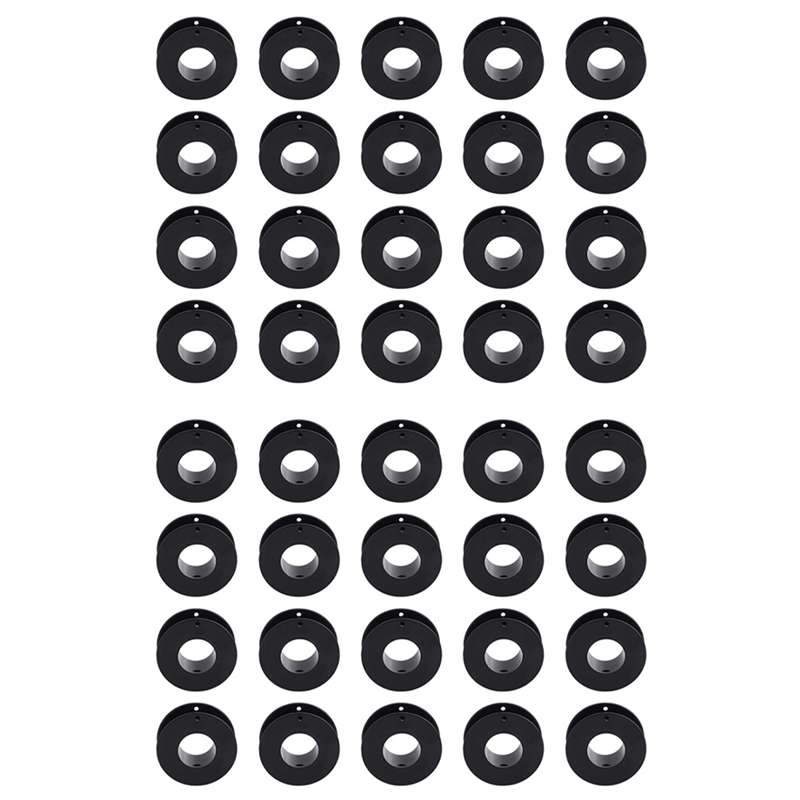[Superx&KND]40Pcs Empty Spools - Thread Bobbins Empty ulasan dan harga