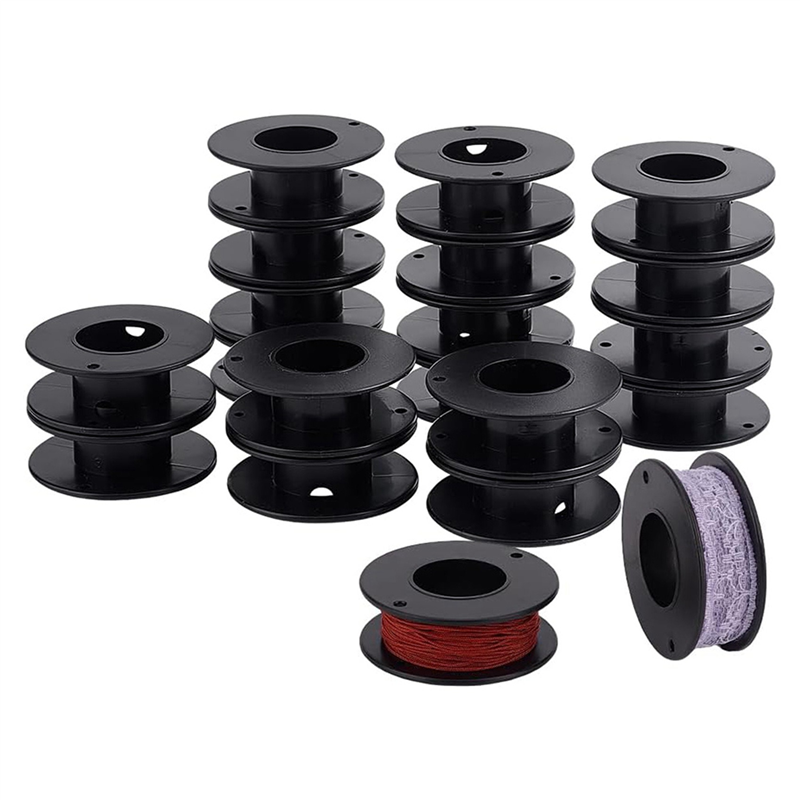 [Superx&KND]40Pcs Empty Spools - Thread Bobbins Empty ulasan dan harga