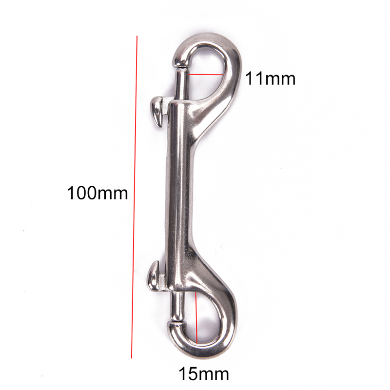 DIZETION 100mm Zinc Alloy Doub - Hook Eye Fastener ulasan dan harga