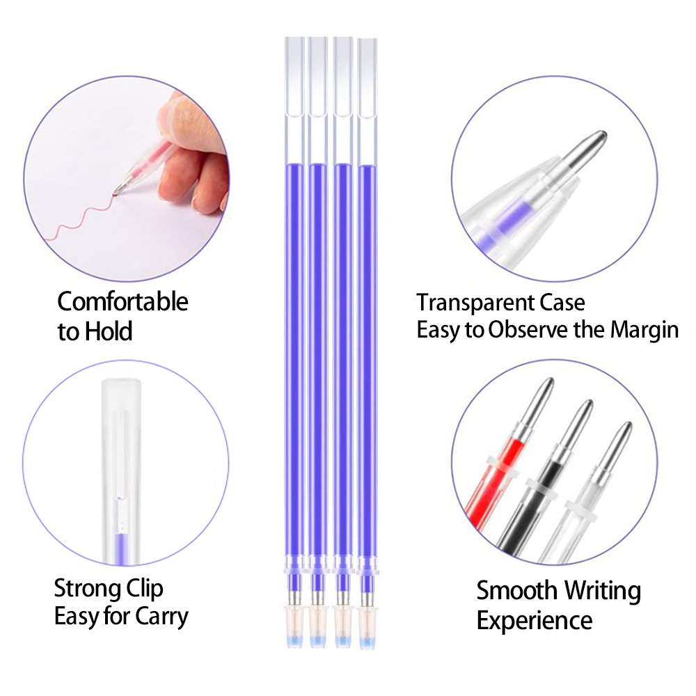 100Pcs Heat Erasable Pens Refi - Tailor Chalk Marker ulasan dan harga