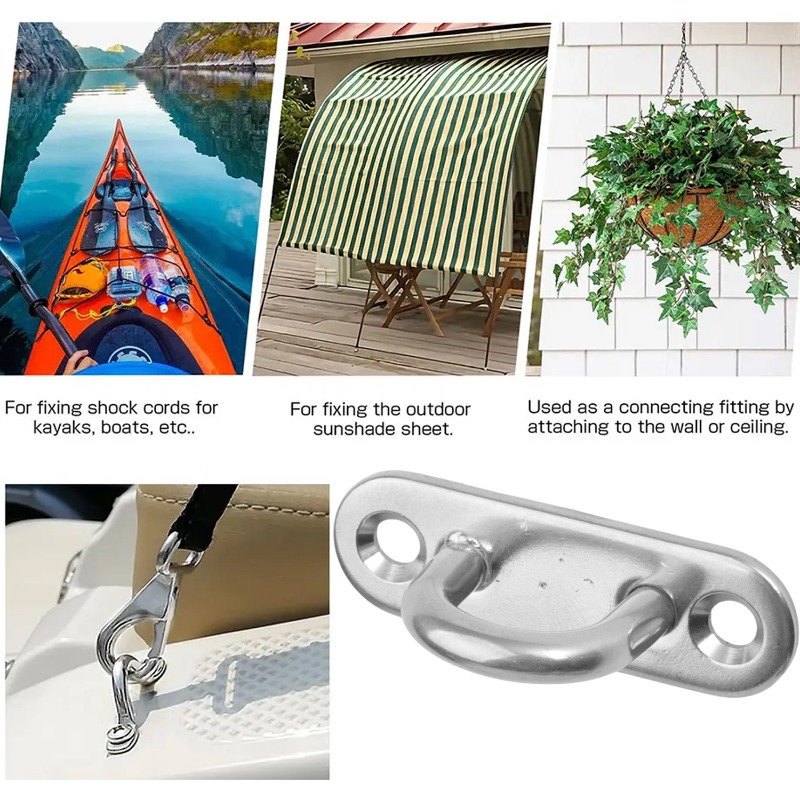 Stainless Steel Oval Hook Heav - Hook Eye Fastener ulasan dan harga