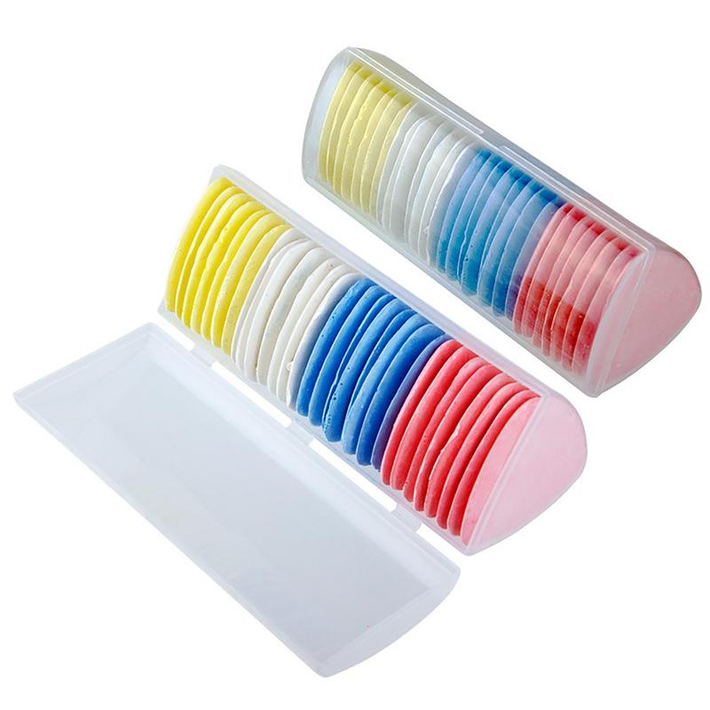 10/20/30pcs Colorful Fabric Ta - Tailor Chalk Marker ulasan dan harga