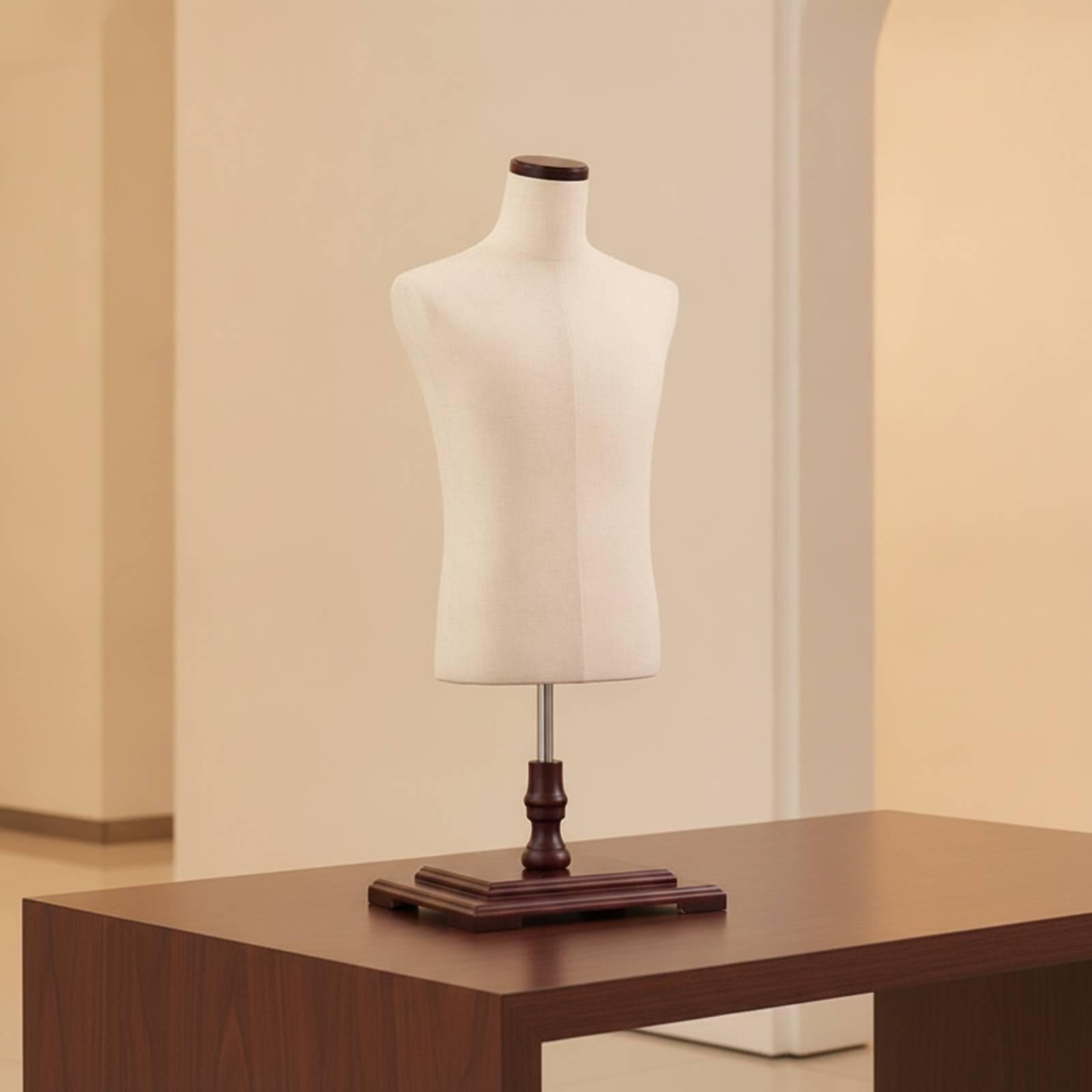 Male Half-Body Mannequin texti - Dress Form Mannequin ulasan dan harga