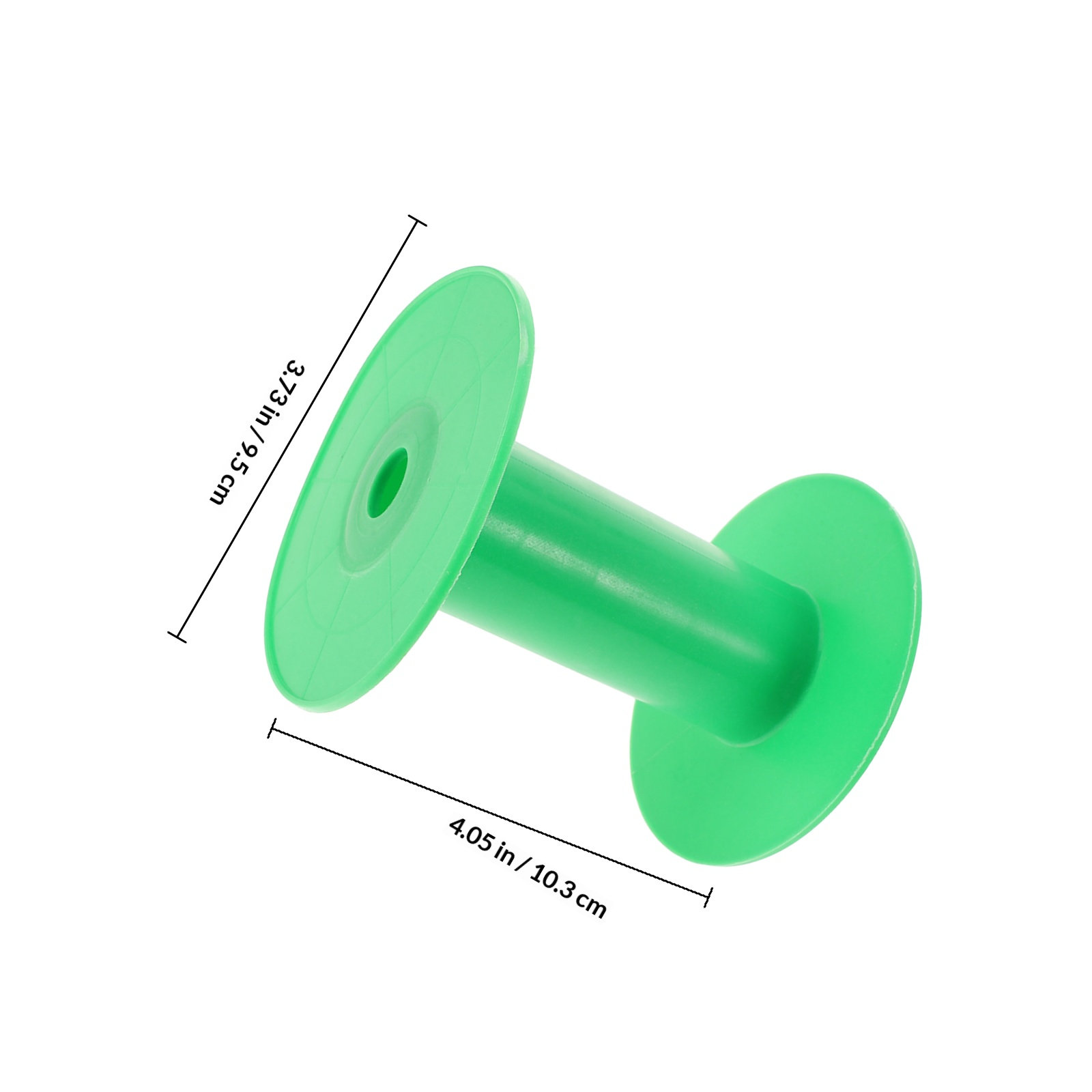 10Pcs Plastic Bobbins Strong W - Thread Bobbins Empty ulasan dan harga