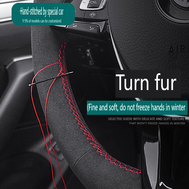 Hand Sewing Suede Car Steering - Sewing Gt ulasan dan harga