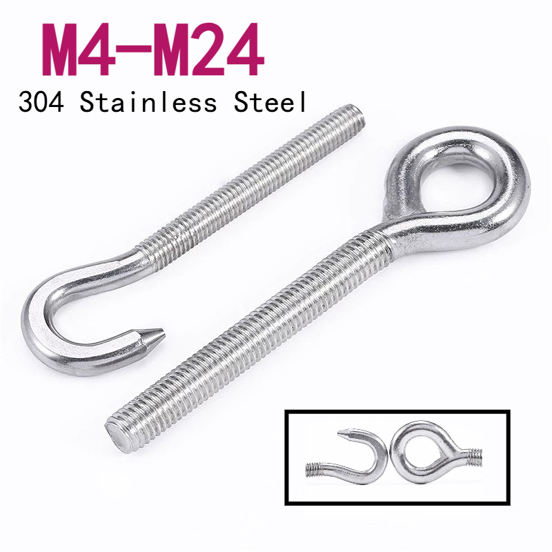 304 Stainless Steel Sheep Eye  - Hook Eye Fastener ulasan dan harga