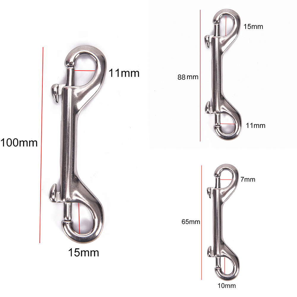 65/88/100mm Double Ended Scuba - Hook Eye Fastener ulasan dan harga